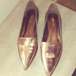 NINE WEST POINTED POINTY TOE FLAT SHOES